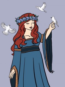 Sionad as Princess